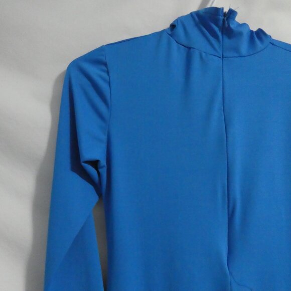 Blue Man Jumpsuit | large 12-14 years | Spandex Second Skin Full Bodysuit - Picture 4 of 13